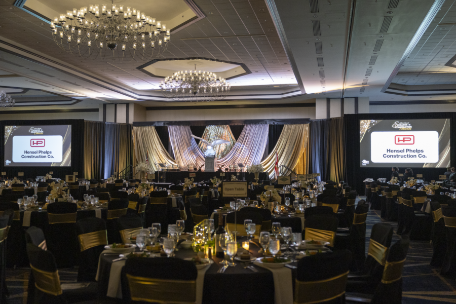 Awards Program_Awards Stage Set_Event Decor_Stage Design_Room Layouts_Florida