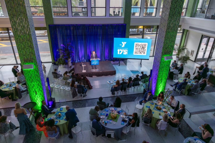 First Coast_YMCA_Giving Tree Gala_AV Production_Lighting_Events
