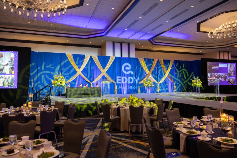 Eddy Awards_Award Ceremony_Awards Dinner_Stage Set_Event Production_AV Production_Event Decor_Event Design