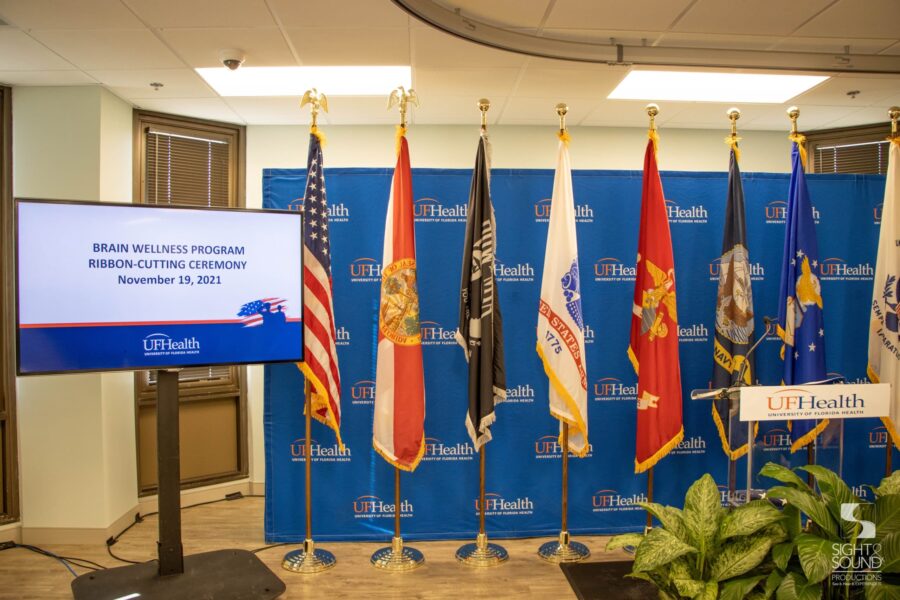 UF Health Shands Jacksonville Brain Wellness Ribbon Cutting