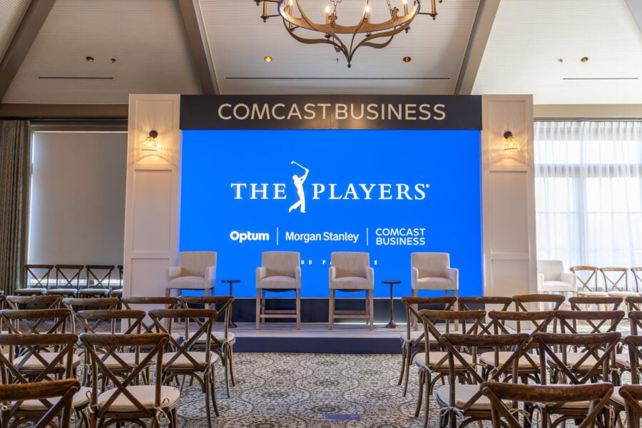 The Players Championship_LED Wall_Corporate Meeting_AV Production_Stage Set
