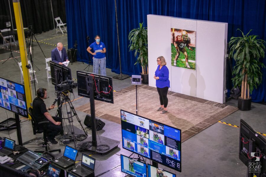 Jay Fund AV Setup for Virtual Event