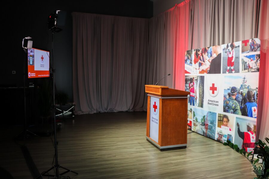 Virtual Event Setup - Red Cross