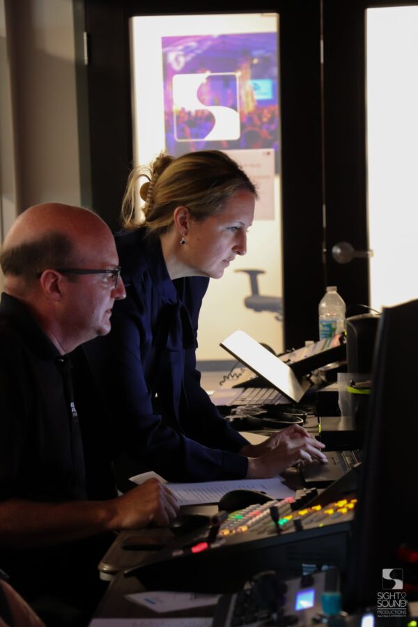 American Red Cross Virtual Event AV Setup